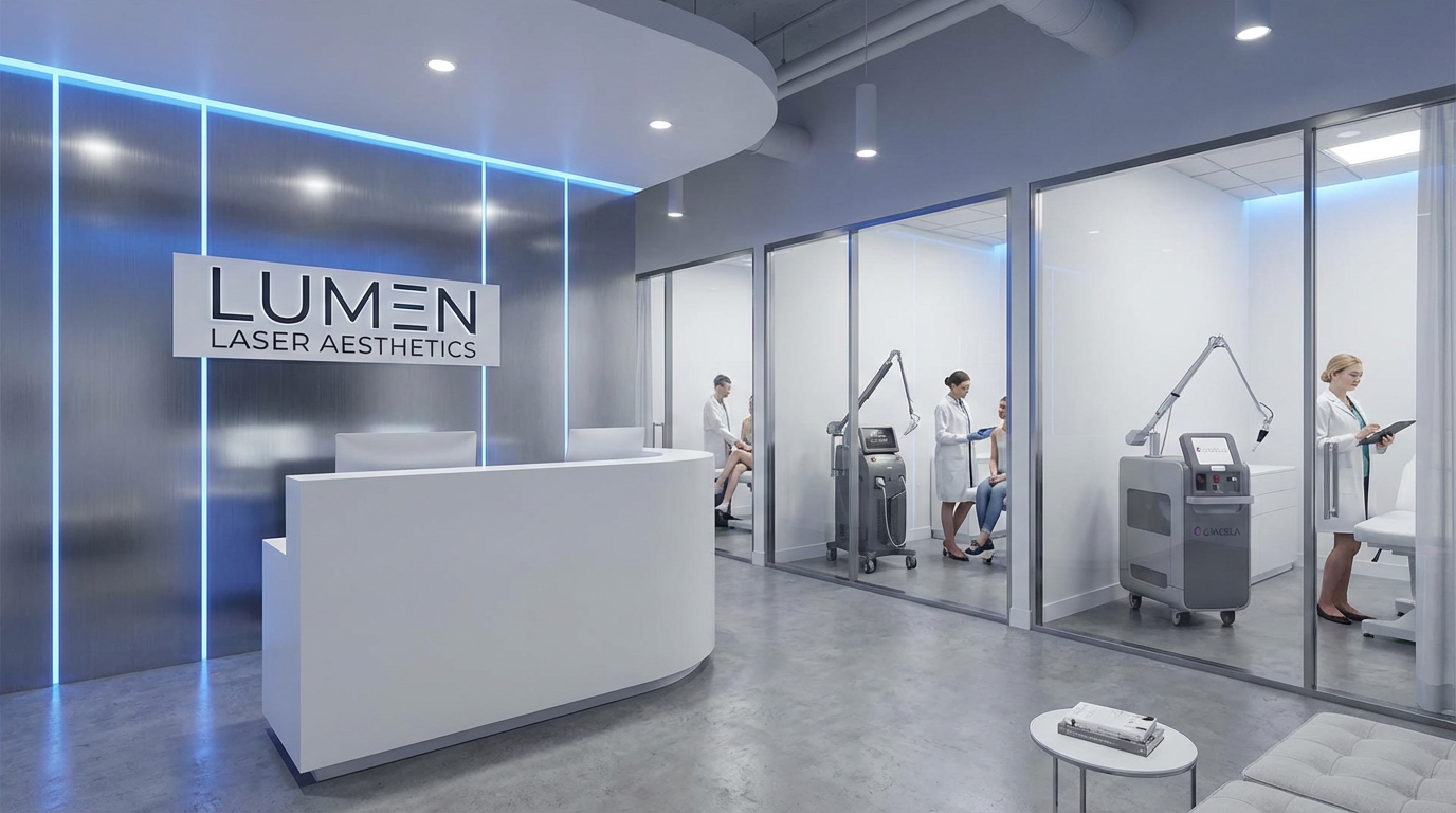 脱毛サロン向け予約管理システム画面 - 施術回数管理、部位別進捗記録、コース管理